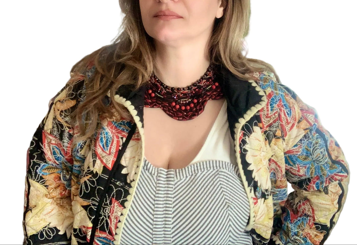 Hibiscus Collar Necklace