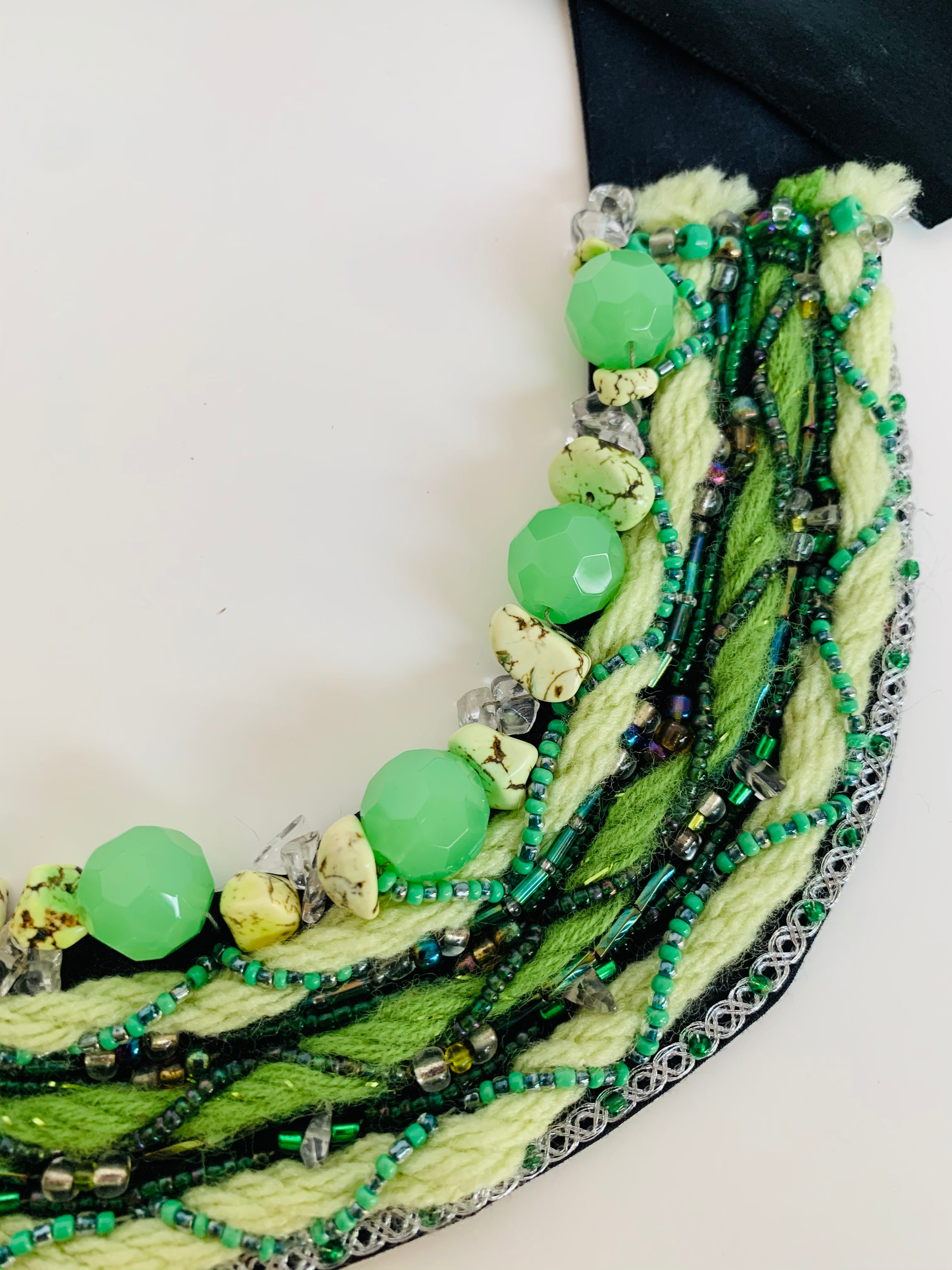 Luminous Canopy Collar Necklace