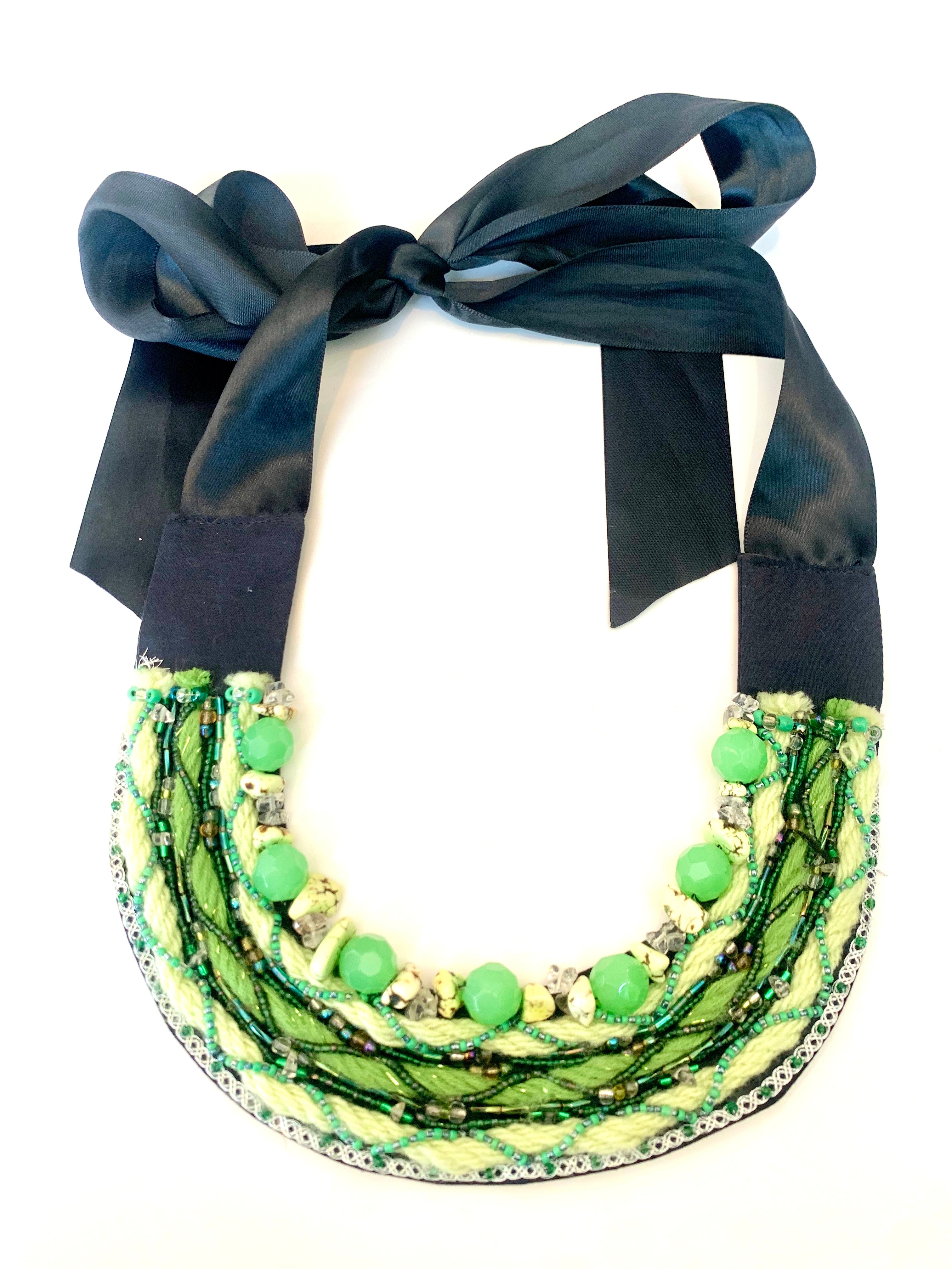 Luminous Canopy Collar Necklace