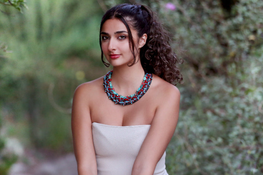 Hummingbird Collar Statement Necklace