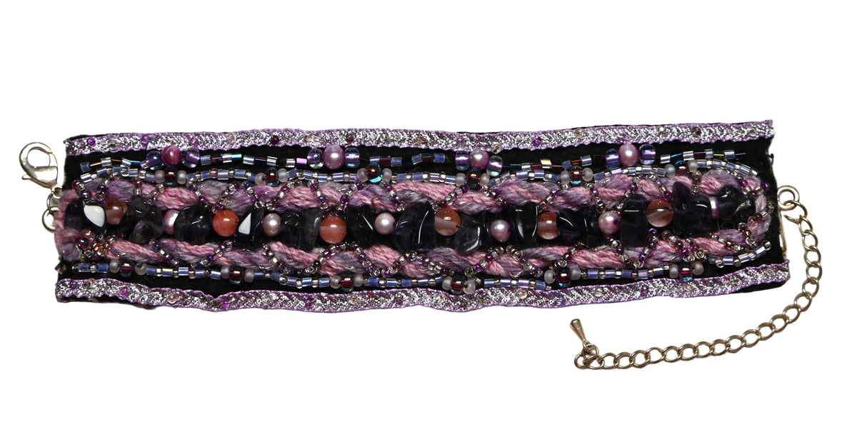 Pink Mosaic Bracelet